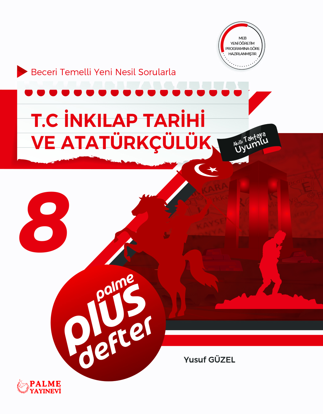 8. Sınıf T.C İnkılap Tarihi ve Atatürkçülük Plus Defterim kapak görseli